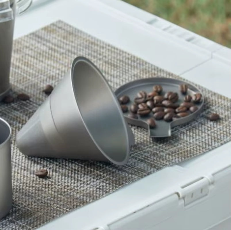 Keith Titanium Ti3661 Flavorguard Titanium Coffee Funnel and Filter