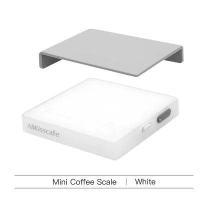 Alikiss Cafe High Precision Digital Coffee Scale - Electronic Measuring Tool for Espresso and Barista Applications (0.1g Accuracy)