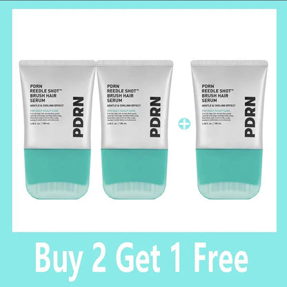 Pdrn Reedle Shot Brush Hair Serum - Nourishing and Strengthening Essence for Daily Scalp Care and Enhanced Scalp Health
