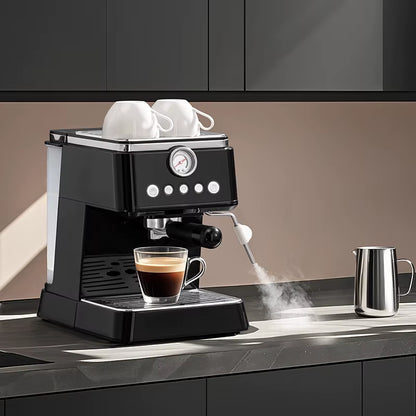 Hot OEM Professional Espresso Machine Home/Commercial Coffee Maker Cappuccino with Steam Wand