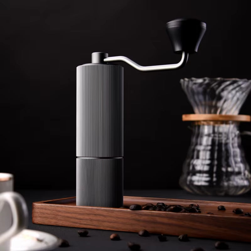 Portable Manual Coffee Grinder Stainless Steel/Ceramic Burr 30+ Settings for Pour Over/Moka Pot for Hotel Car Home Outdoor Use
