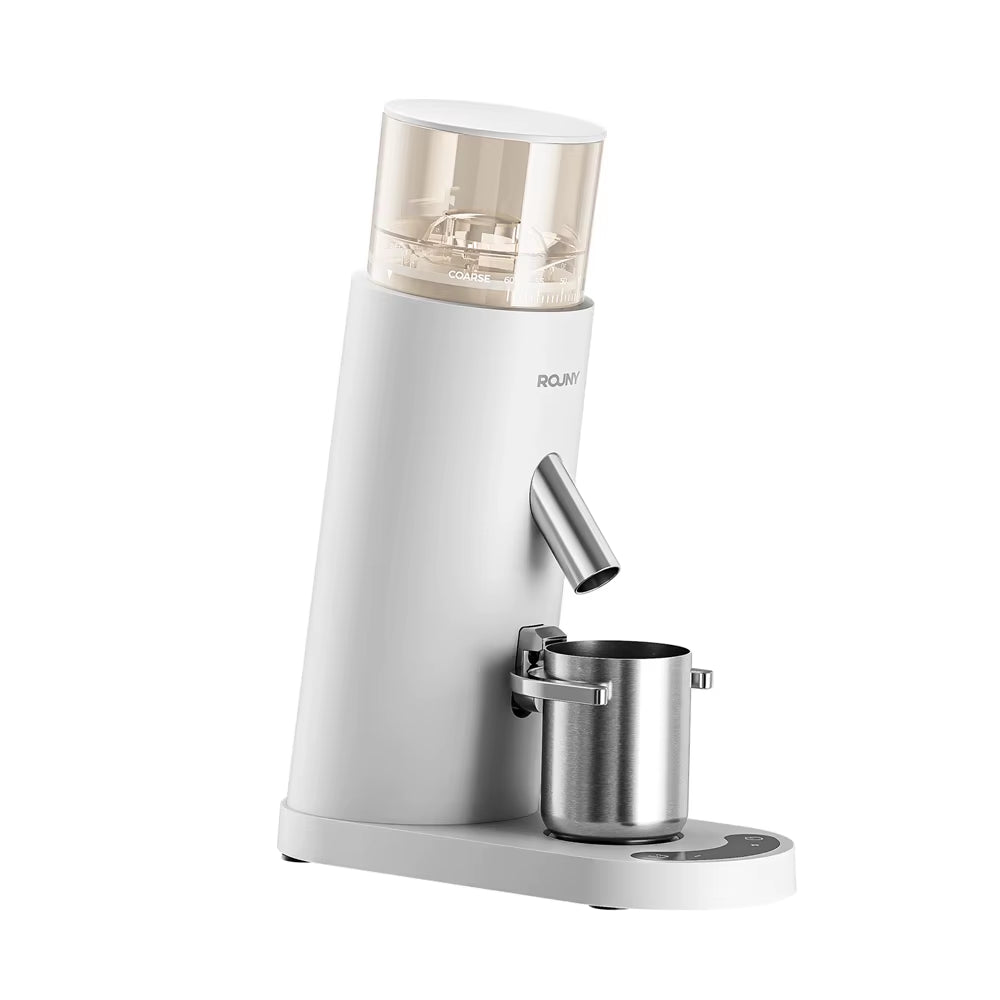Wireless Rechargeable Burr Coffee Grinder with 60 Adjustable Settings, Portable Electric Bean Mill, Anti-Static Low Residue Design