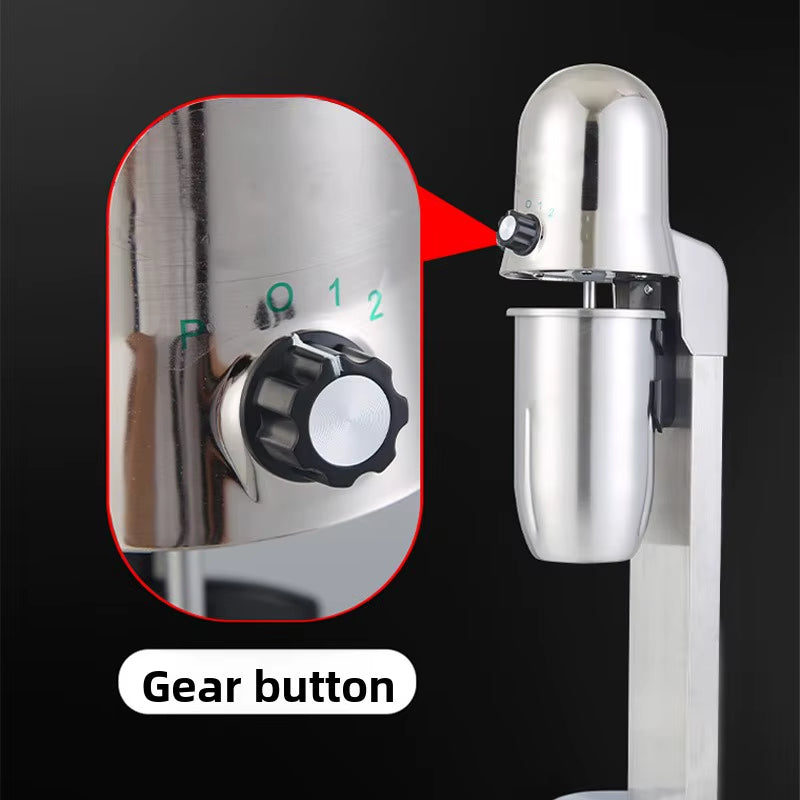 MS1R Professional Bubble Tea Blender and Multi-Function Food Processor with Automatic Milk Frother and Shaker