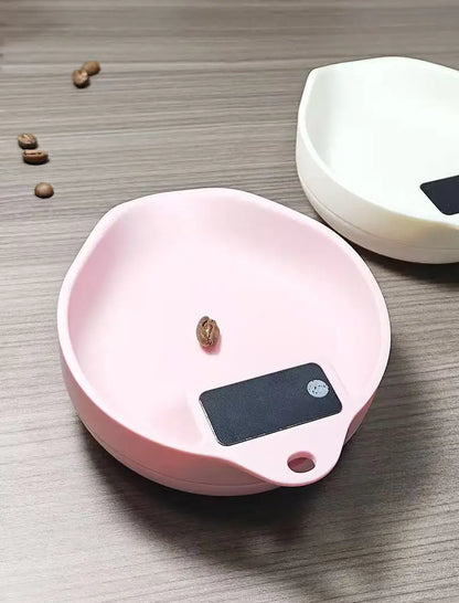 Precision Electronic Coffee Scale with 0.1G Accuracy for Espresso and Bean Measurement - Featuring ABS Display Tray and Essential Barista Accessory