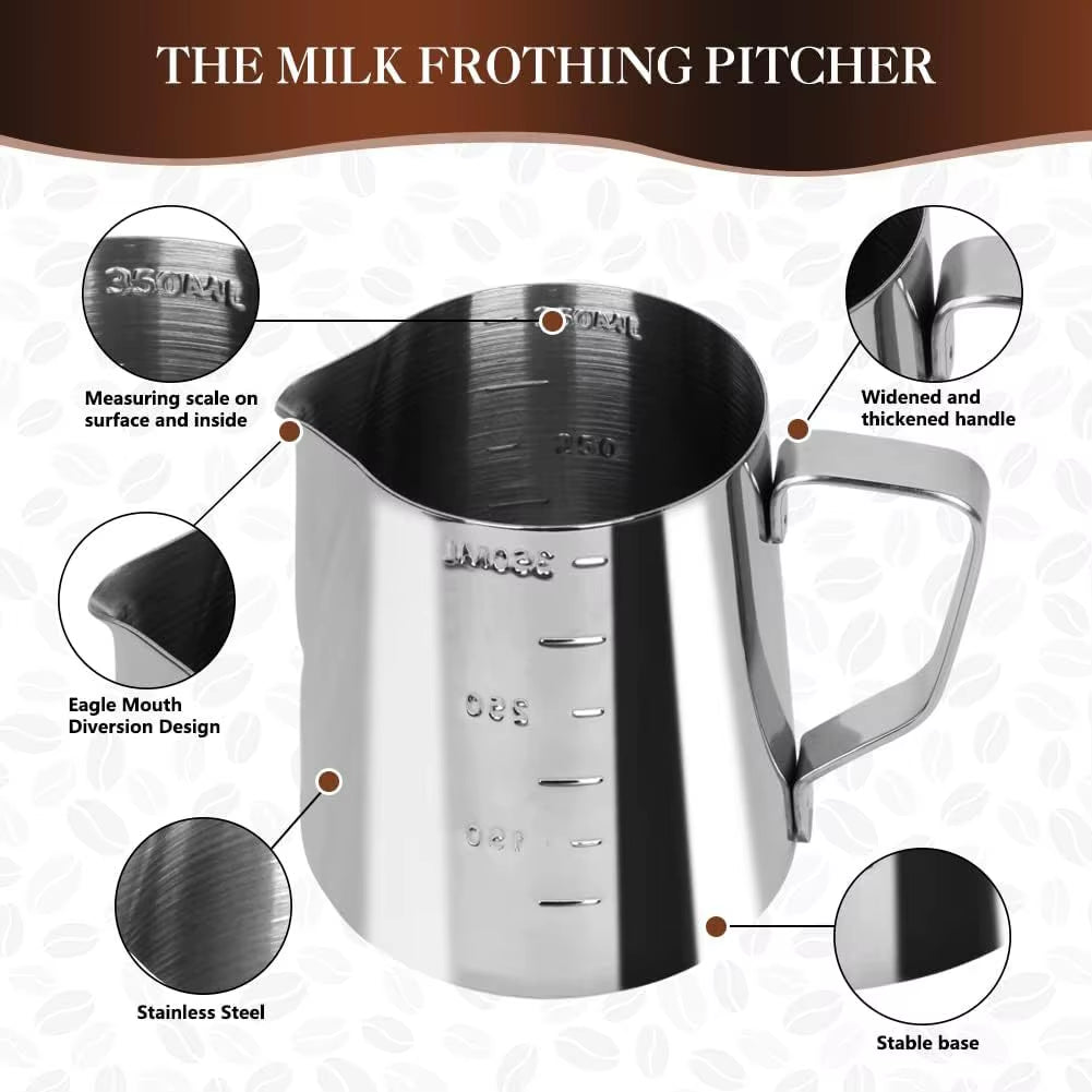 51Mm 53Mm 58Mm Espresso Tamper Accessory Set Practical Coffee Making Gadgets for Home Cafe Daily Brewing Latte Art Production