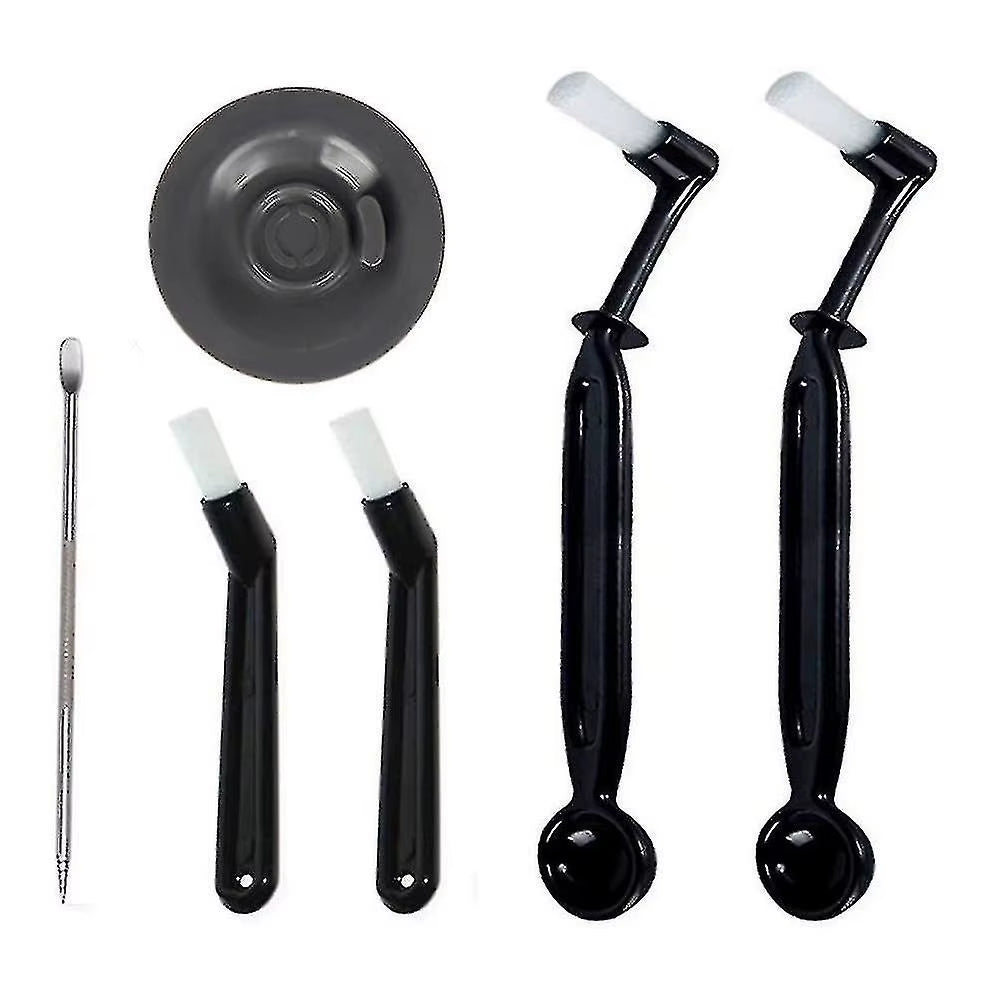 Multifunctional Coffee Machine Cleaning Brush Set for Professional Use in Coffee Shops