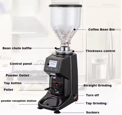 Fengda-022 Electric Coffee Bean Grinding Machine Hot Sale Commercial Use Espresso Coffee Grinder for Coffee Shops