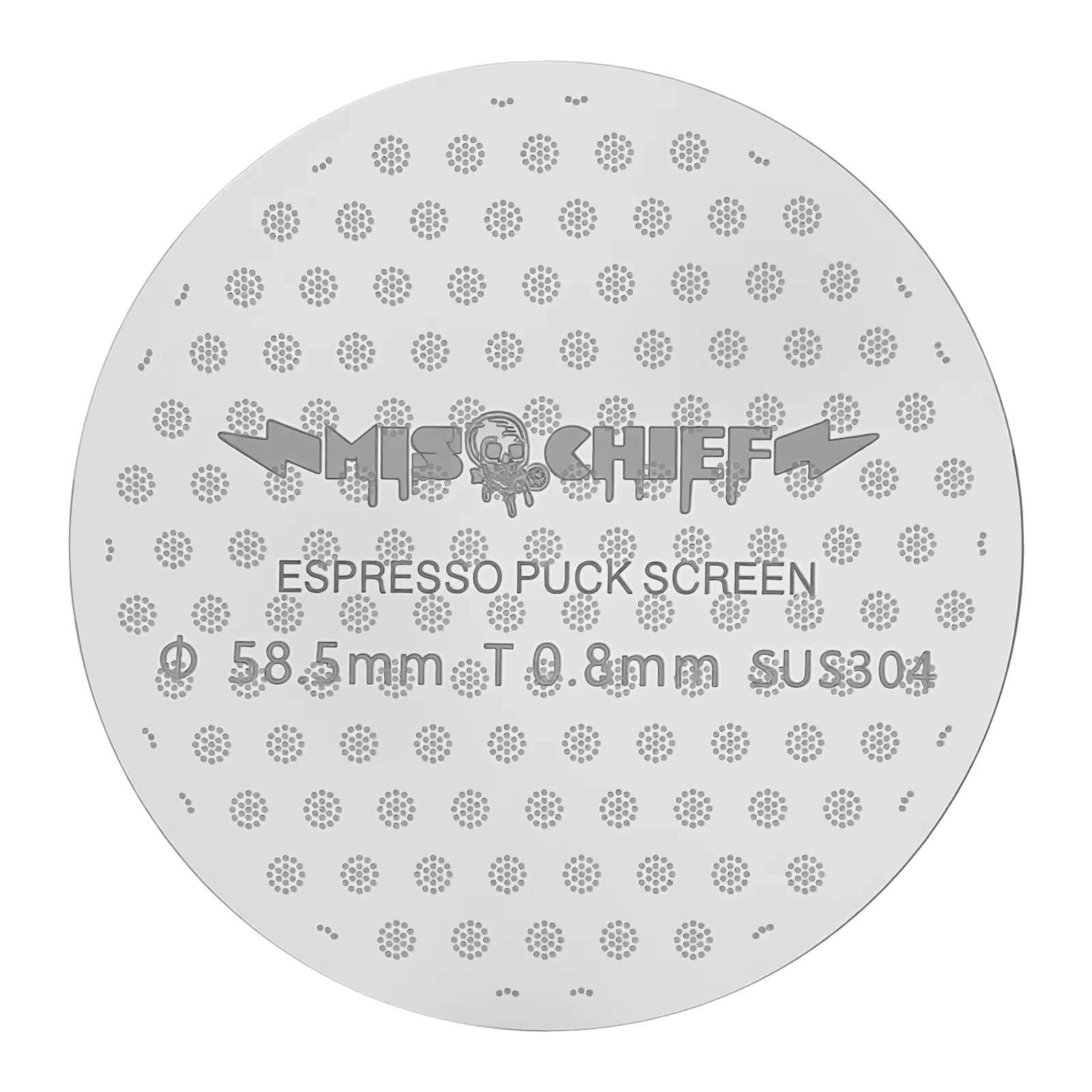 MISCHIEF Workshop 58Mm Espresso Puck Screen Coffee & Tea Tools 58Mm Coffee Shower Screen for Espresso
