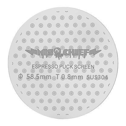 MISCHIEF Workshop 58Mm Espresso Puck Screen Coffee & Tea Tools 58Mm Coffee Shower Screen for Espresso