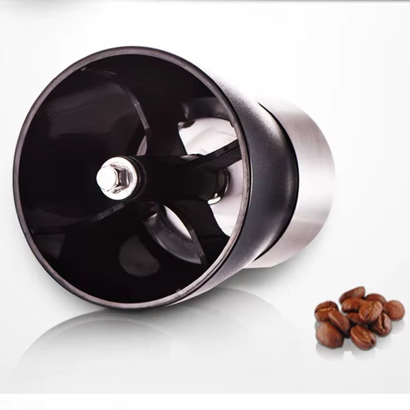 Premium Glass Manual Coffee Grinder - Portable Hand-Cranked Mill for Home and Travel Use