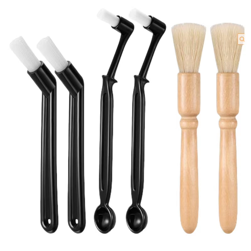 Multifunctional Coffee Machine Cleaning Brush Set for Professional Use in Coffee Shops