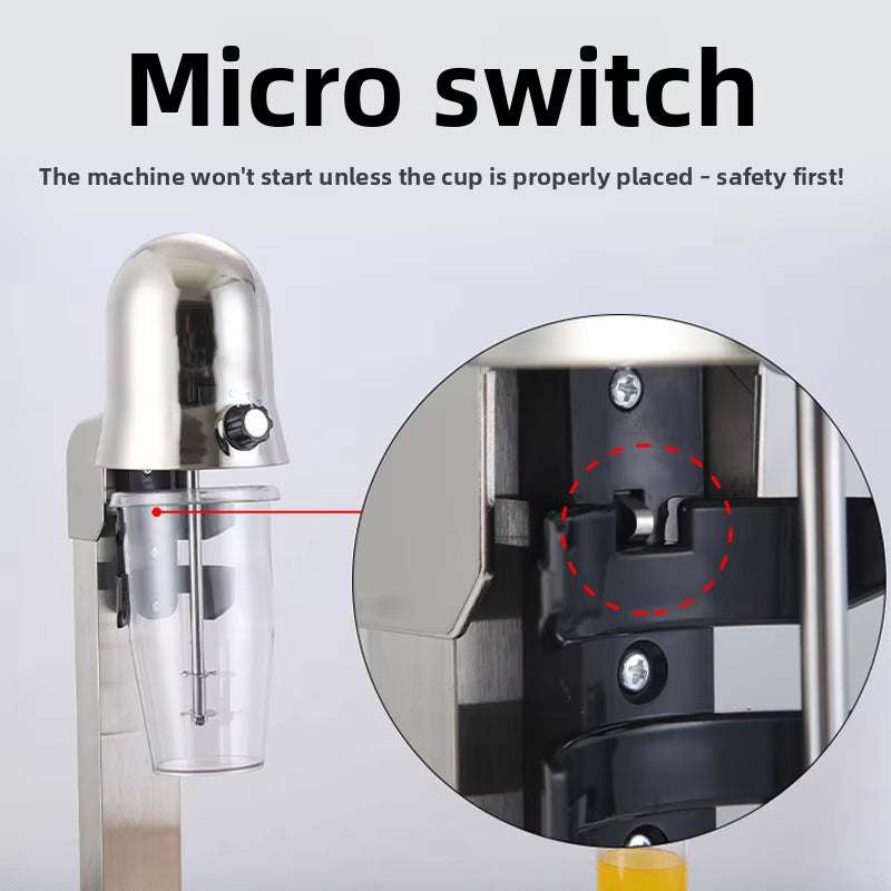 MS1R Professional Bubble Tea Blender and Multi-Function Food Processor with Automatic Milk Frother and Shaker