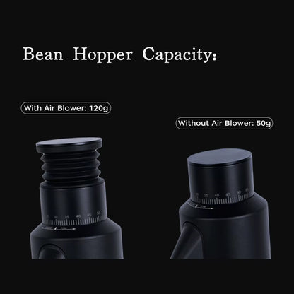 Automatic Single Dose Flat Burr Coffee Grinder with Variable Speed - Direct from Factory