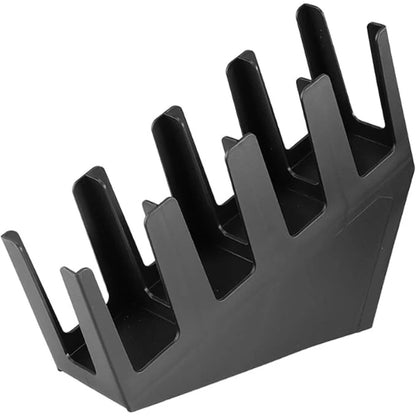 WOOJACK 4-Grid Slanted Cup Holder for Countertops - Versatile Dispenser and Lid Storage Rack for Coffee, Milk, and Tea Shops, Suitable for Home and Commercial Use