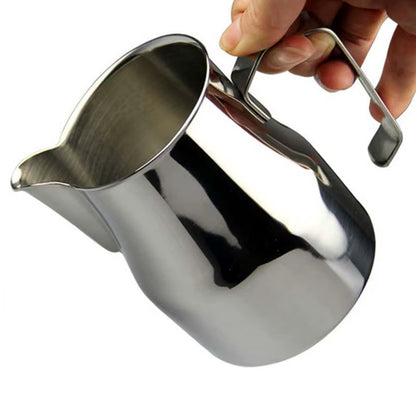 Stainless Steel Milk Frothing Pitcher for Latte Art - 350/500ml Capacity Coffee Jug for Espresso Machines