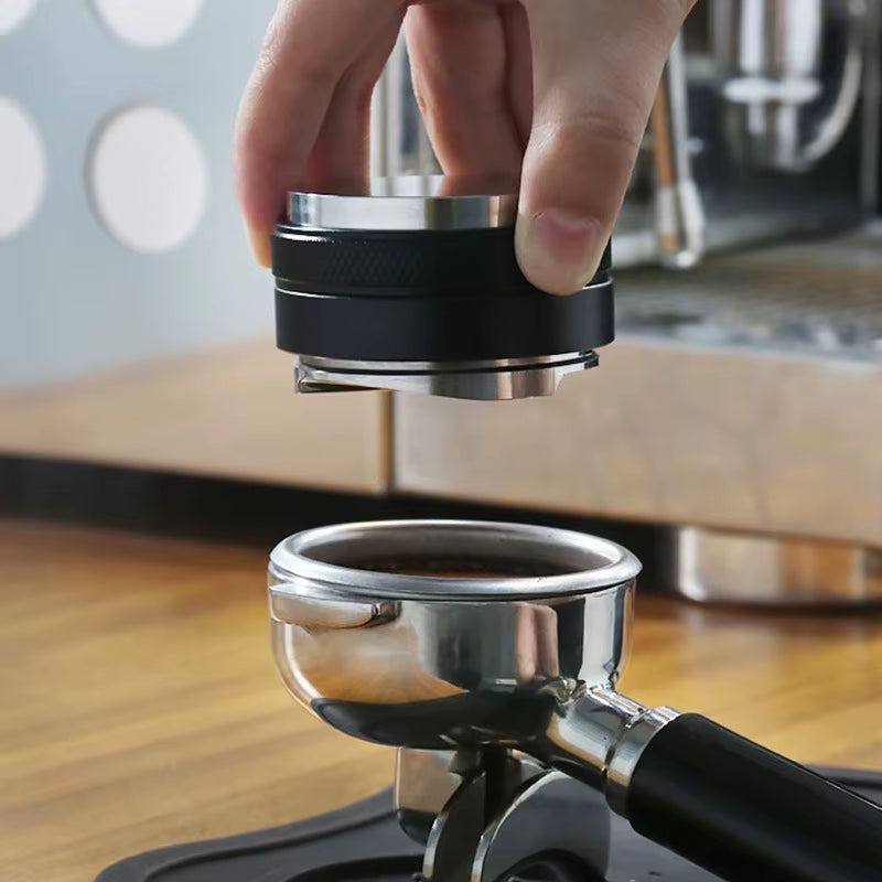 Dual Head Adjustable Depth 51Mm 53Mm 58Mm Coffee Leveler Tamper and Distributor Tool Espresso Hand Tampers