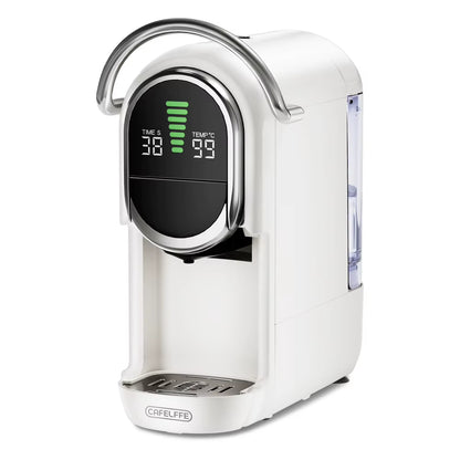 Cafelffe MK-609S 6-in-1 Coffee Machine with 20 Bar Pressure, 7 Adjustable Water Levels, 600ml Tank, and Hot/Cold Espresso Brewing Capability