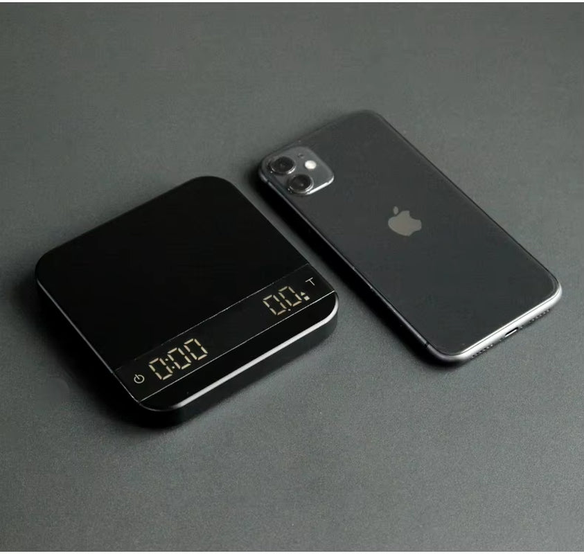 Ultrathin 2022 USB Digital Coffee Weighing Scale - 2000G Capacity, 0.1G Precision, Automatic Drip Function, OEM