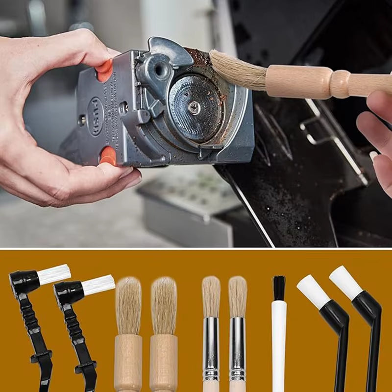 Multifunctional Coffee Machine Cleaning Brush Set for Professional Use in Coffee Shops