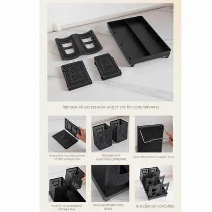 Multifunctional Detachable Coffee Cup Storage Rack with Ample Capacity and Space-Efficient Design