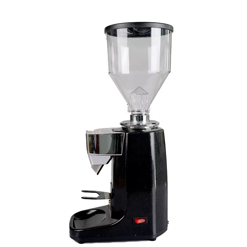 Heavy-Duty 74Mm Commercial Coffee Bean Grinder Touch Screen Stainless Steel Aluminum Design Coffee Grinder