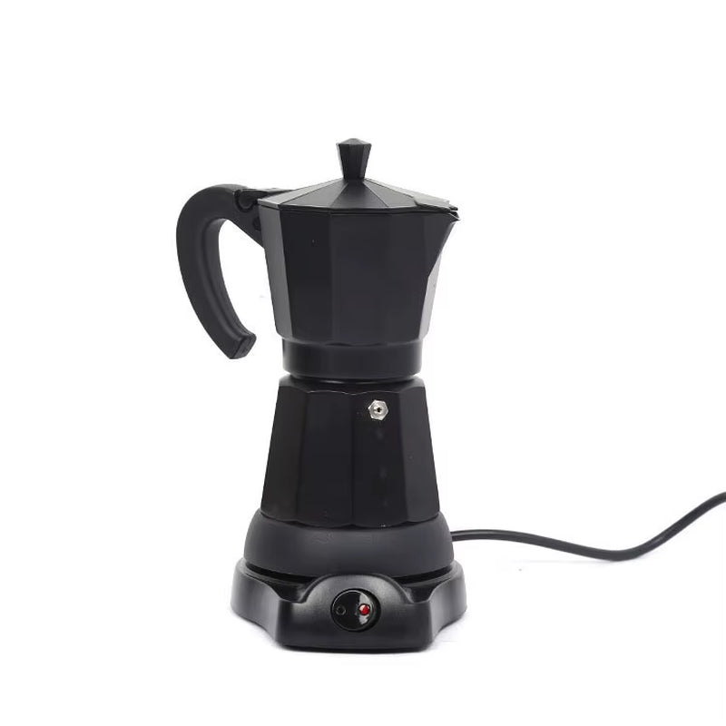 Home Use Multifunction Electric Moka Coffee Pot with Stainless Steel