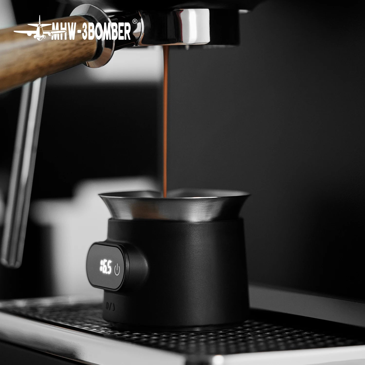ESP High-Precision Digital Espresso Scale - 200G/0.1G with LED Display and USB Charging