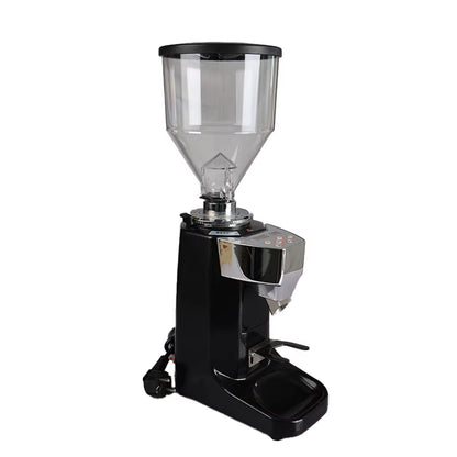 Heavy-Duty 74Mm Commercial Coffee Bean Grinder Touch Screen Stainless Steel Aluminum Design Coffee Grinder