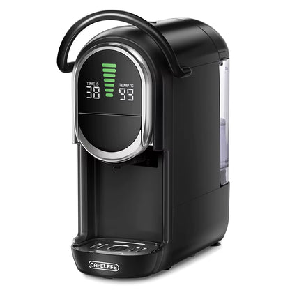 Cafelffe MK-609S 6-in-1 Coffee Machine with 20 Bar Pressure, 7 Adjustable Water Levels, 600ml Tank, and Hot/Cold Espresso Brewing Capability