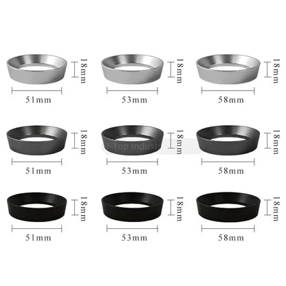 I-TOP Premium 58MM Aluminum Magnetic Espresso Dosing Ring for Portafilter Coffee Precision Filling