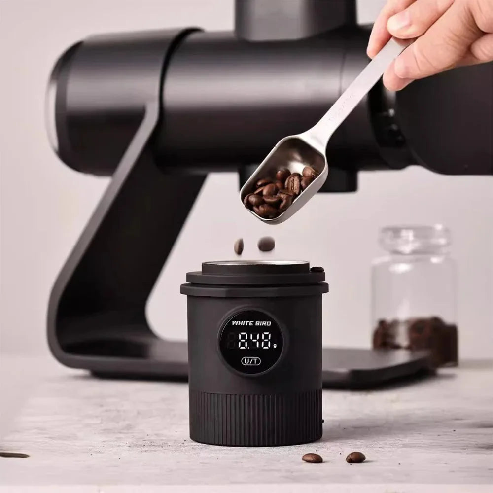 Digital LCD Espresso Scale with Dosing Cup - KC232, 500g Capacity