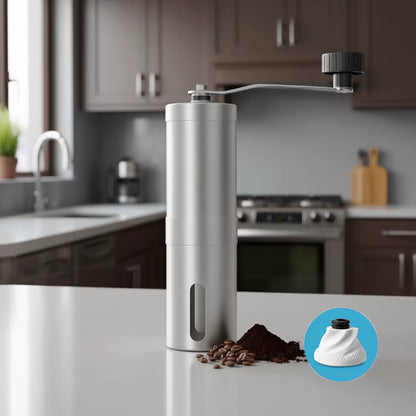 Manual Coffee Grinder Made of Stainless Steel 304