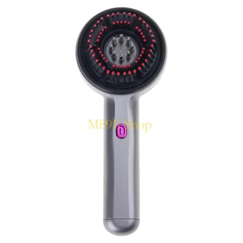 M89F Vibrating Microcurrent Scalp Massager Comb for Women - Hair Growth Stimulator and Oil Application Brush