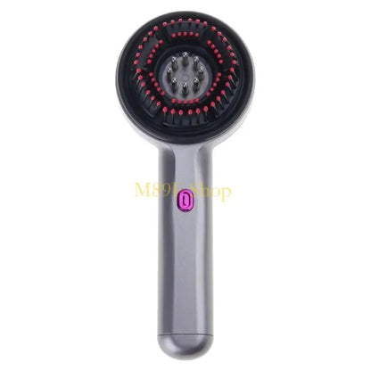 M89F Vibrating Microcurrent Scalp Massager Comb for Women - Hair Growth Stimulator and Oil Application Brush