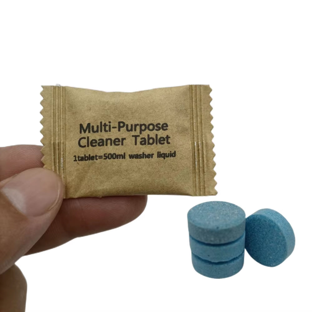 Effervescent Multi-Surface Cleaning Tablets for Household Use