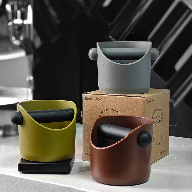 Order Directly Espresso Coffee Machine Accessory Detachable Coffee Knock Box with Removable Knock Bar