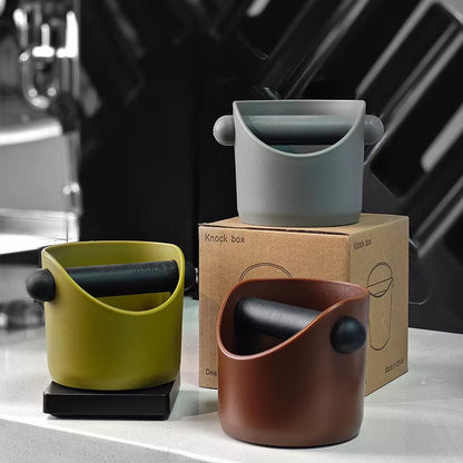 Order Directly Espresso Coffee Machine Accessory Detachable Coffee Knock Box with Removable Knock Bar