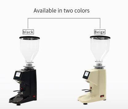Commercial LED Screen Espresso Grinder 60Mm Burr Electric Coffee Grinder Machine