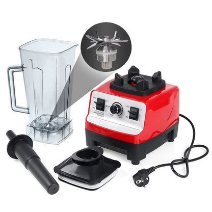 High-Power 5500W Commercial Blender and Juicer with 2L Capacity