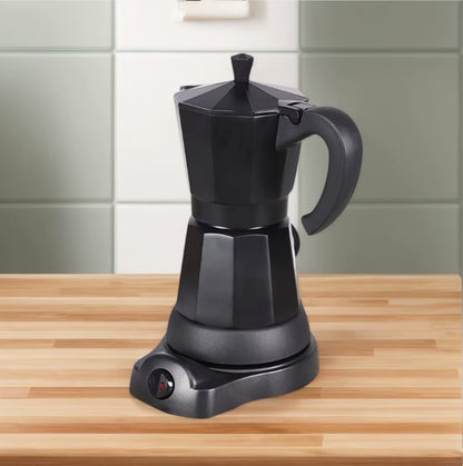 Home Use Multifunction Electric Moka Coffee Pot with Stainless Steel