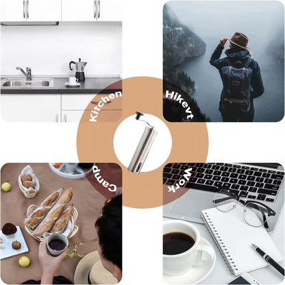 Manual Coffee Grinder Made of Stainless Steel 304