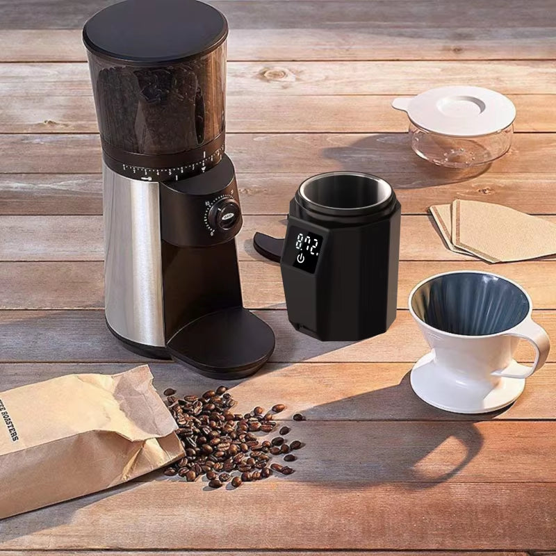 Rechargeable Coffee Dosing Cup with Precision 0.1G Espresso Scale