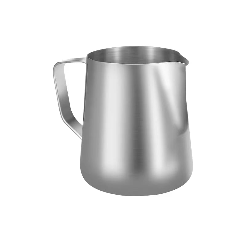 350ml Stainless Steel Camping Coffee Frothing Pitcher - Espresso Steaming and Latte Frother Cup