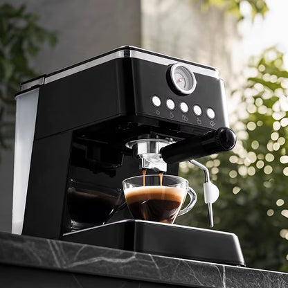 Hot OEM Professional Espresso Machine Home/Commercial Coffee Maker Cappuccino with Steam Wand