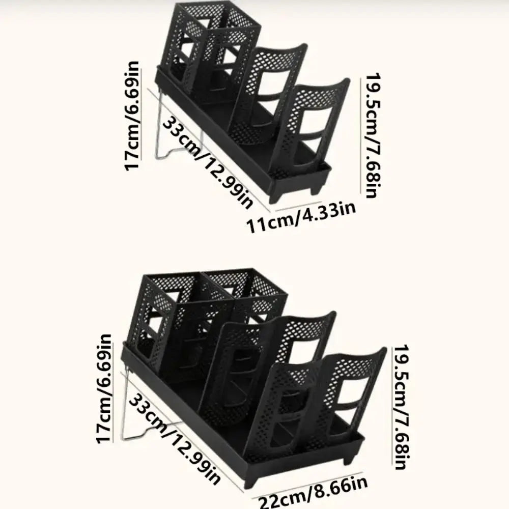 Multifunctional Detachable Coffee Cup Storage Rack with Ample Capacity and Space-Efficient Design