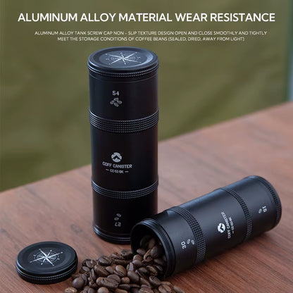 Portable Campingmoon Custom Tea, Coffee, and Sugar Canister Set for Coffee Bean Storage