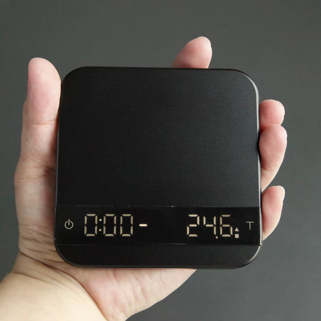 Ultrathin 2022 USB Digital Coffee Weighing Scale - 2000G Capacity, 0.1G Precision, Automatic Drip Function, OEM