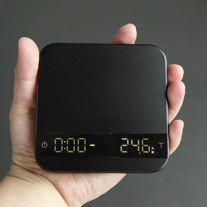 Ultrathin 2022 USB Digital Coffee Weighing Scale - 2000G Capacity, 0.1G Precision, Automatic Drip Function, OEM