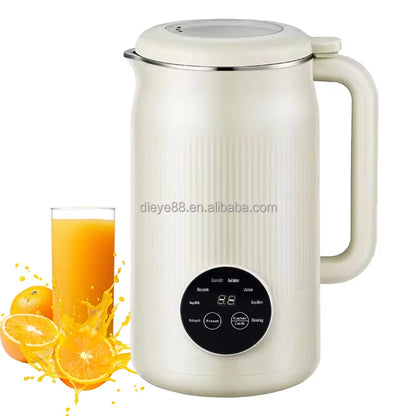 Electric Nut & Soy Milk Maker Corn Beverage Machine Stainless Steel Touchpad Control Automatic Hotel Household Use Food Blender
