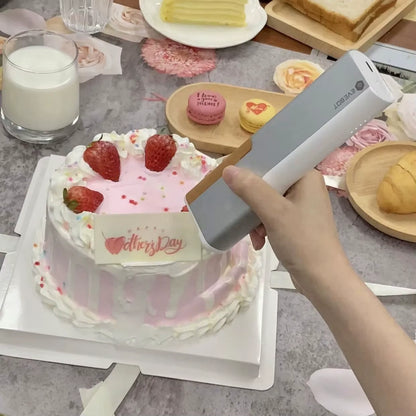 EVEBOT Handheld 3D Food Printing Pen - DIY Edible Printer for Cakes, Cookies, Bread, and Coffee Latte Art